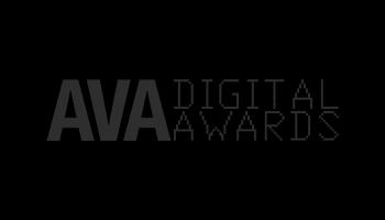 Ava Digital Awards gray logo