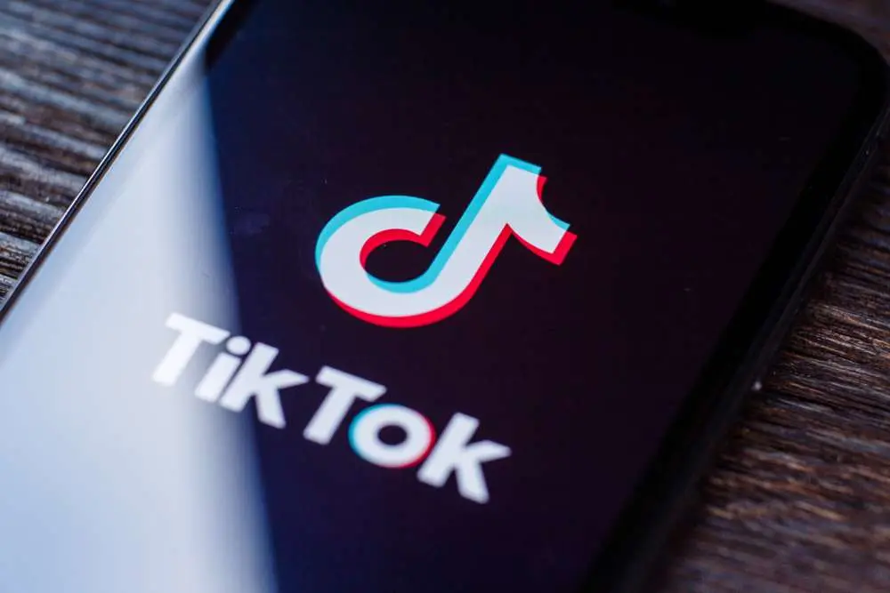 Tiktok Logo on Iphone