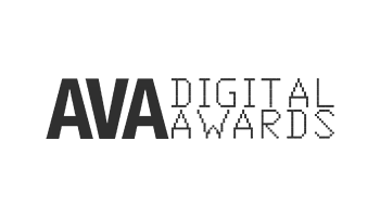 Ava Digital Awards gray logo