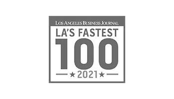 Los Angeles Business Journal 2021 Award gray logo