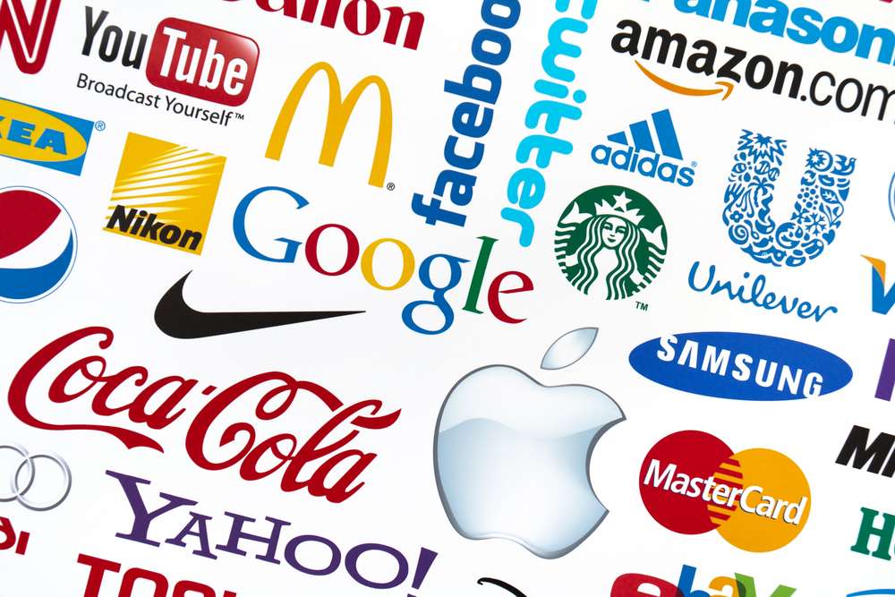 Variety Of Iconic Brand Logos