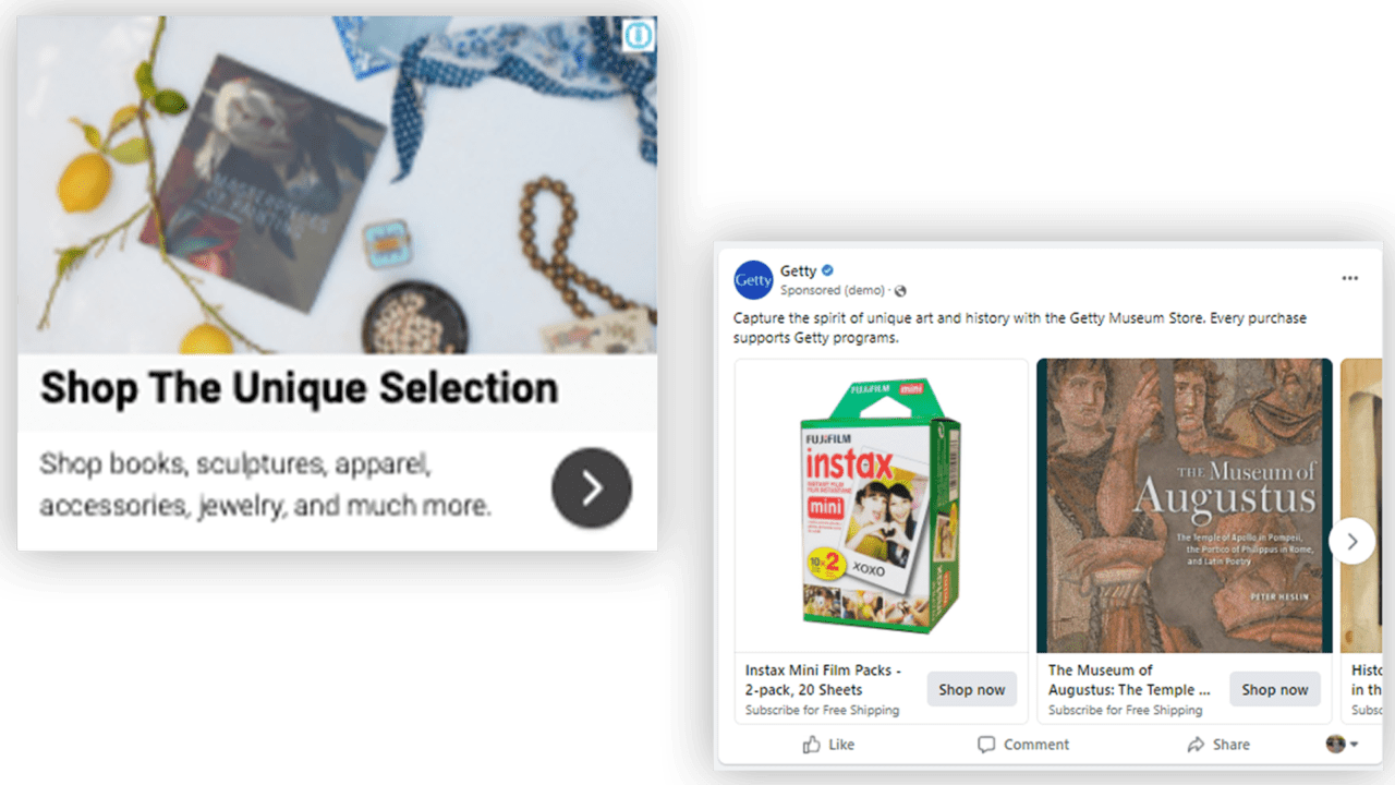 The Getty Store - Paid Ads