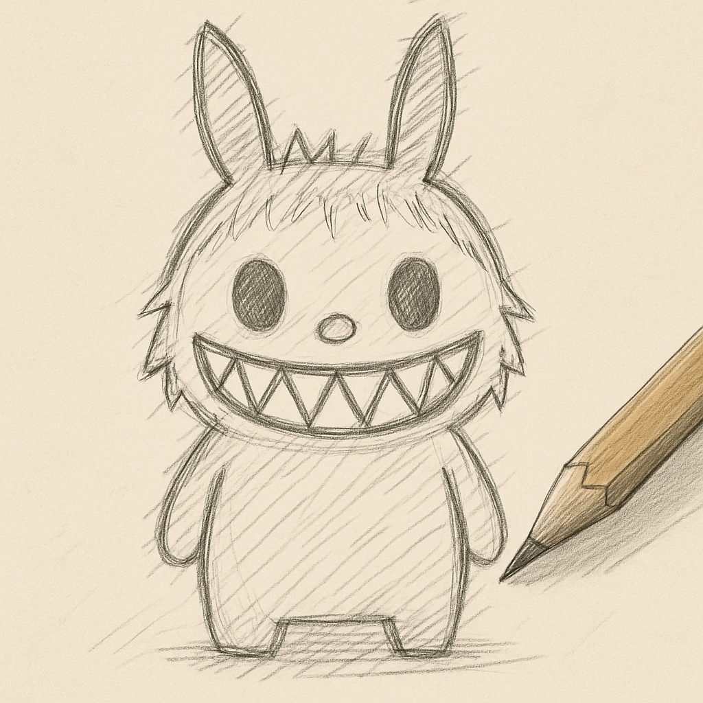 labubu sketch