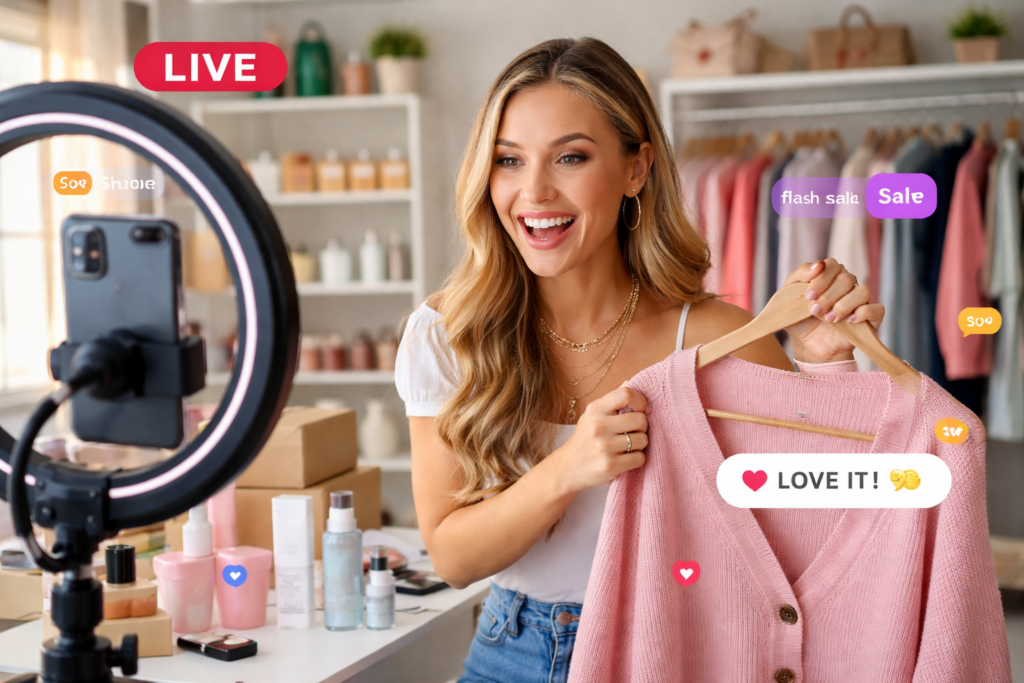 tiktok shop live stream