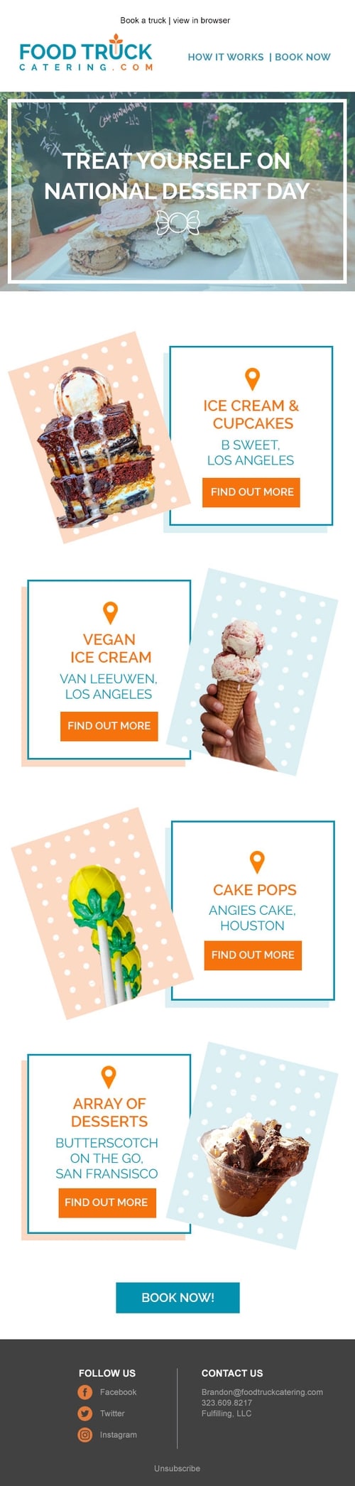Food Truck Catering DESSERTDAY