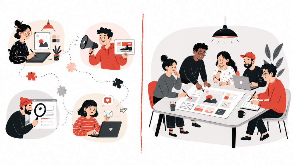 full-service vs specialist agency