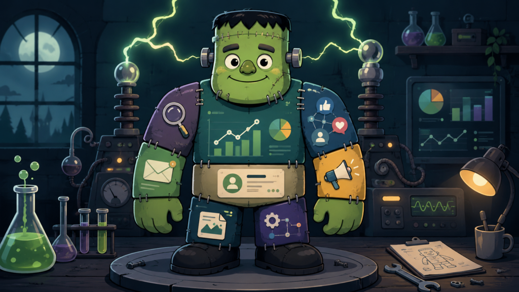 The Frankenstack Problem: How Juggling Marketing Agencies Quietly Wrecks Your Data
